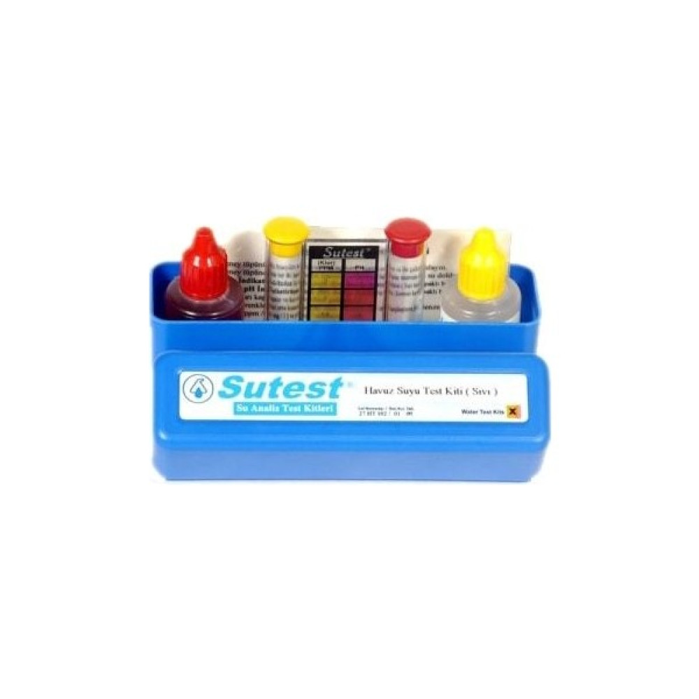 Sutest Sıvı Havuz Test Kiti Su Test Bahçe Malzemeleri Fiyatı
