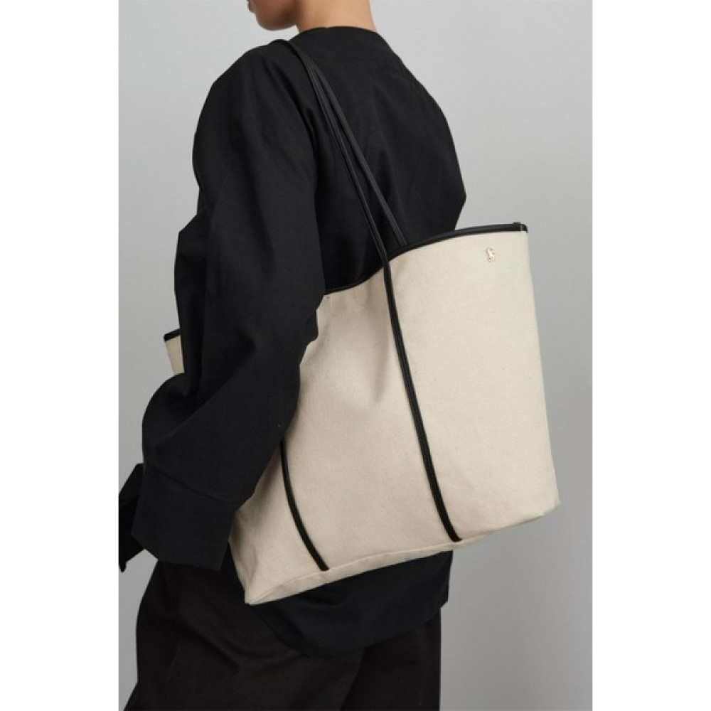 Suud Collection Krem Archi Kanvas Shopper Bag Bayan Çanta ve Cüzdan Fiyatı