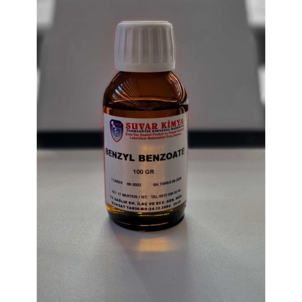 Suvar Kimya Benzil Benzoat 100 gr Benzyl Benzoat 100 Okul Malzemeleri Fiyatı
