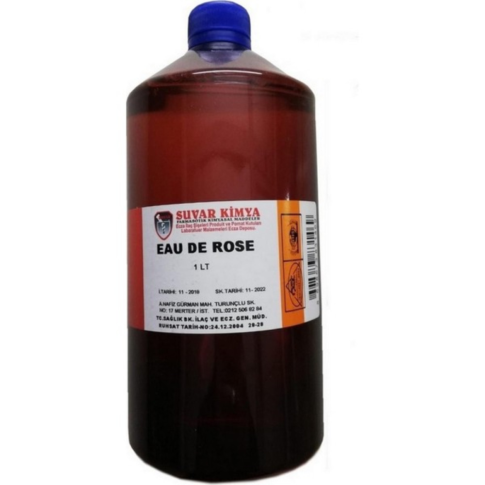 Suvar Kimya Gül Suyu Eau De Rose 1 Lt Renksiz, Oto Boyaları Fiyatı