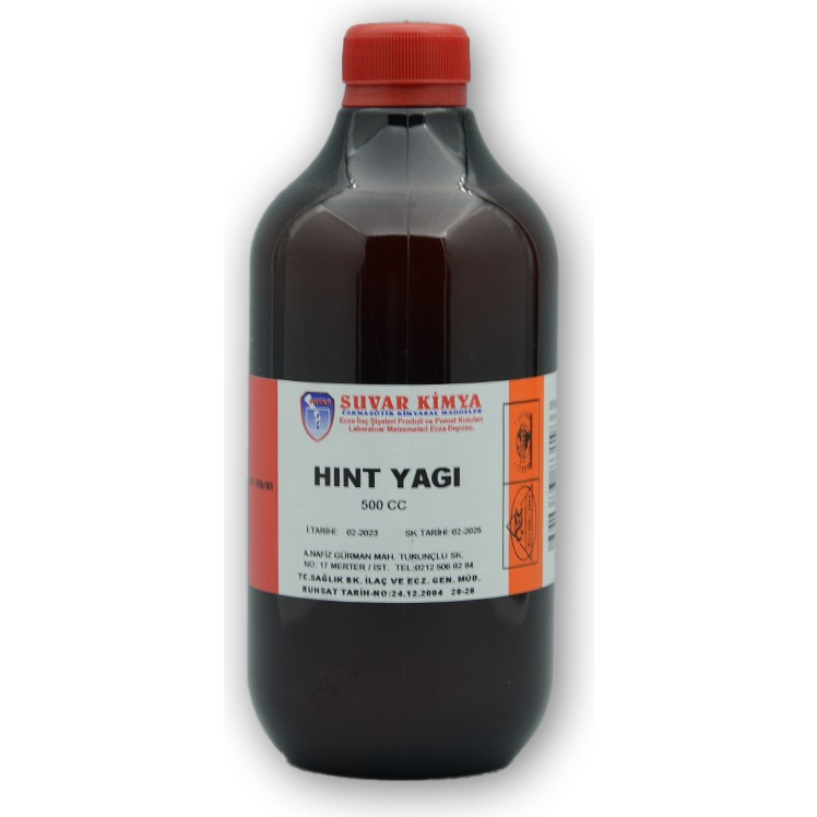 Suvar Kimya Hint Yağı 500ML - 500 ml Bitkisel Yağlar Fiyatı