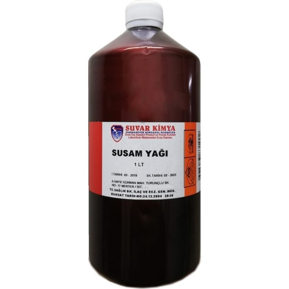 Suvar Kimya Susam Yağı 1 Lt Oto Boyaları Fiyatı