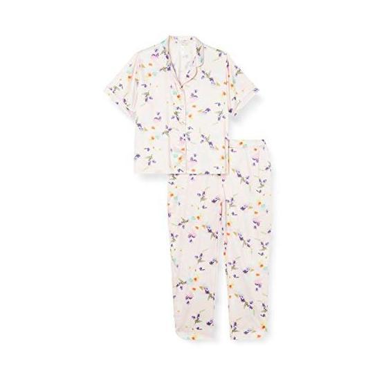 Suwen Ocean Print 063 Summer Flower Masculine Pyjamas Set Kadın Pijama Takımı