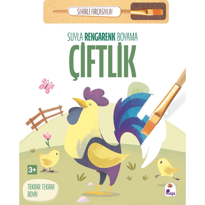Suyla Rengarenk Boyama - Çiftlik (Sihirli Fırçasıyla) Diğer Fiyatı