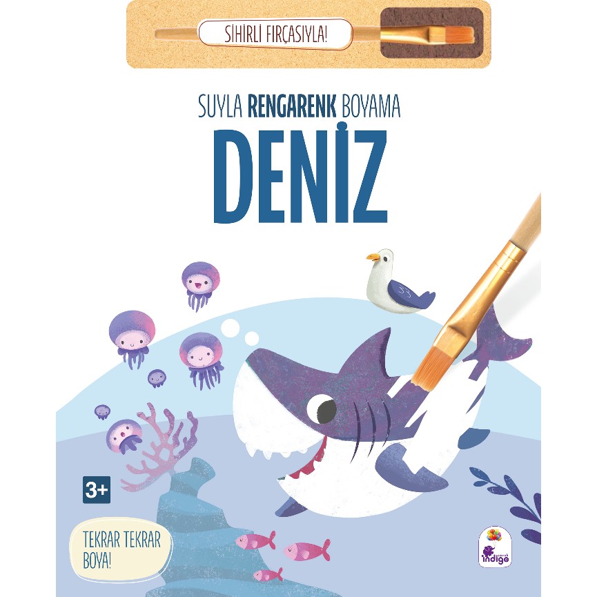 Suyla Rengarenk Boyama – Deniz (Sihirli Fırçasıyla) Diğer Fiyatı