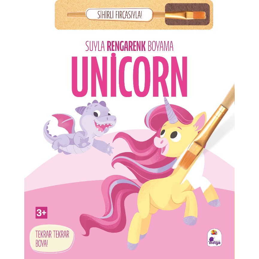 Suyla Rengarenk Boyama – Unicorn (Sihirli Fırçasıyla) Diğer Fiyatı