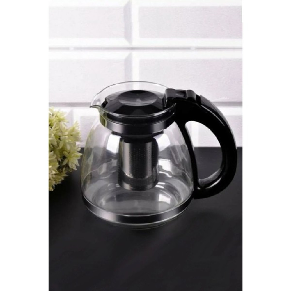 Süzgeçli Cam Demlik 1500 ml Kahve ve Bitki Çayı Çay / Çaydanlık Setleri Fiyatı