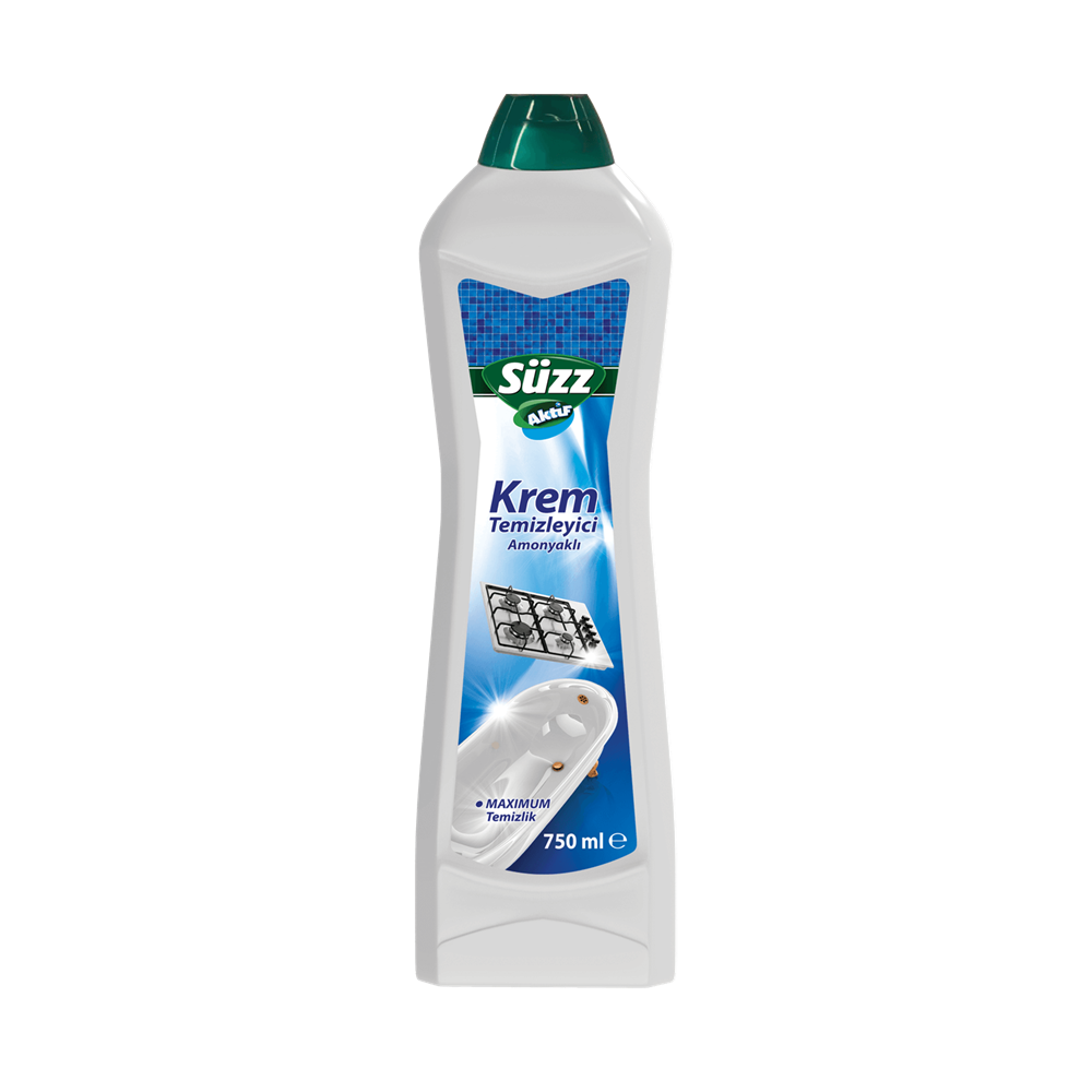 Süzz Aktif Amonyaklı Krem Yüzey Temizleyici 750 ml Parlatıcı ve Temizleyiciler Fiyatı