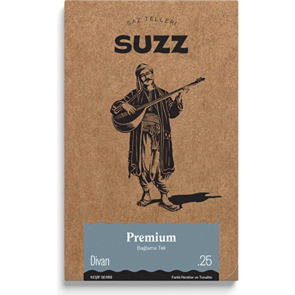 Suzz Premium Divan Bağlama Teli 0.25 Müzik Aleti Aksesuarları Fiyatı