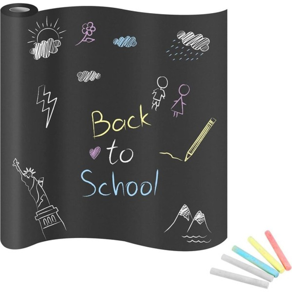 Svein Büyük Boy Kendinden Yapışkanlı Rulo Kara Tahta Sticker Blackboard Siyah Okul Iş Için Yazı Tahtası Yazı Tahtası Kalemi Fiyatı