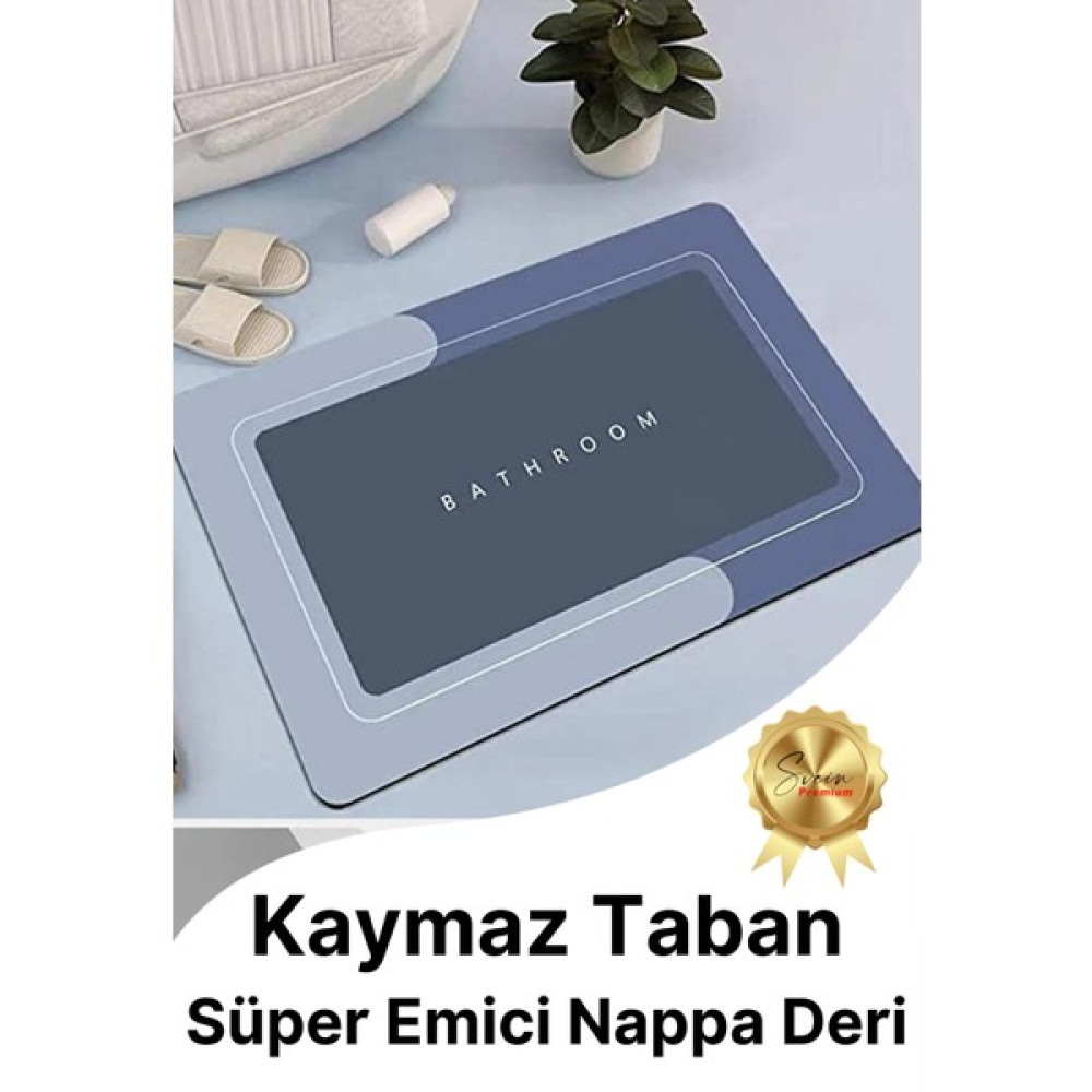 Svein Sihirli Su Emici Kaymaz Tabanlı Kolay Temizlenir Dayanıklı Pürüzsüz Yumuşak Abdest Banyo Paspası Klozet Takımı Fiyatı