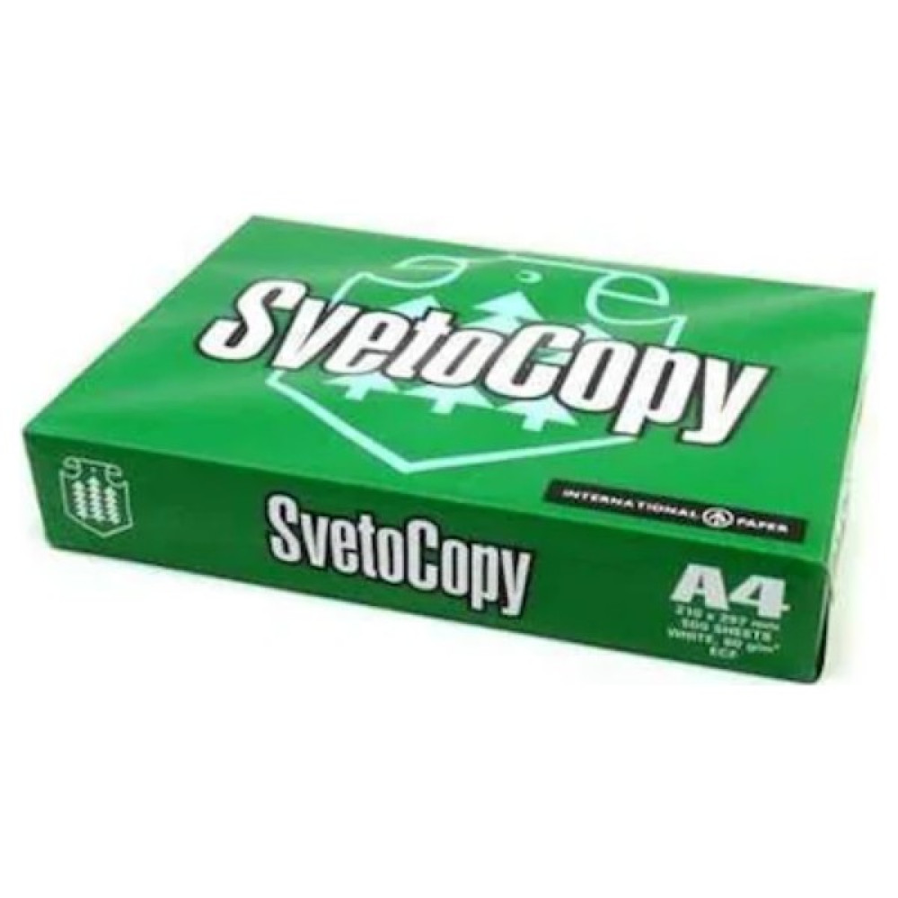 Svetocopy A4 Fotokopi Kağıdı Beyaz 80 gr 500'LÜ Fotokopi Kağıdı Fiyatı