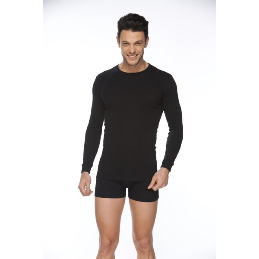 Svm Ribana Likralı Uzun Kol T-Tshırt Erkek Sweatshirt Fiyatı