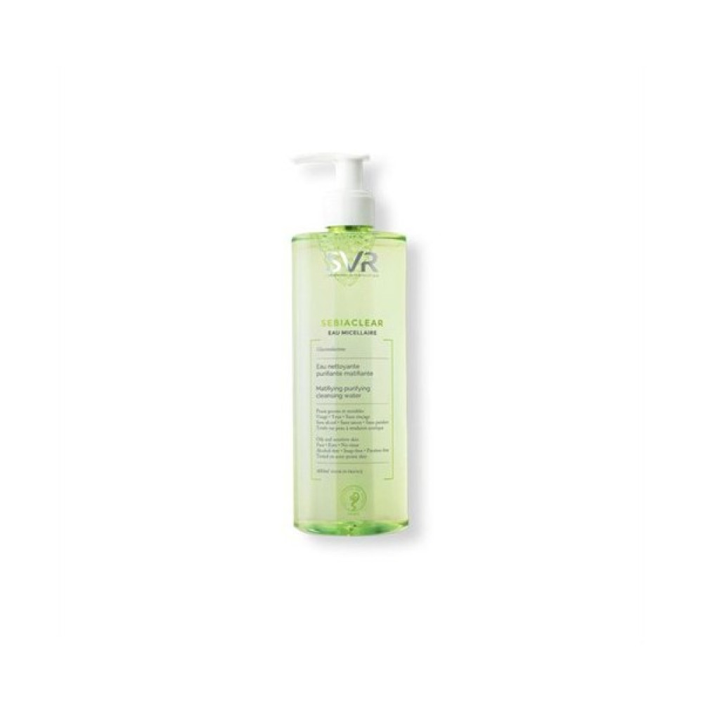 SVR Sebiaclear Micellar Solution 400ml - Yağlı ve Hassas Ciltler İçin Temizleme Suyu Cilt Temizleme ve Peeling Fiyatı