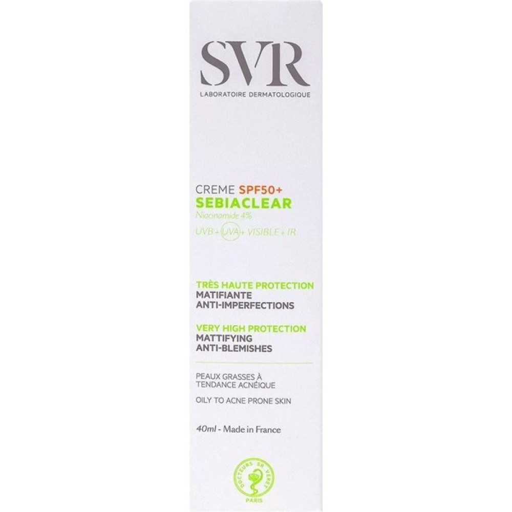 SVR Sebiaclear SPF50 Güneş Kremi 40ML Güneş Kremleri ve Losyonları Fiyatı