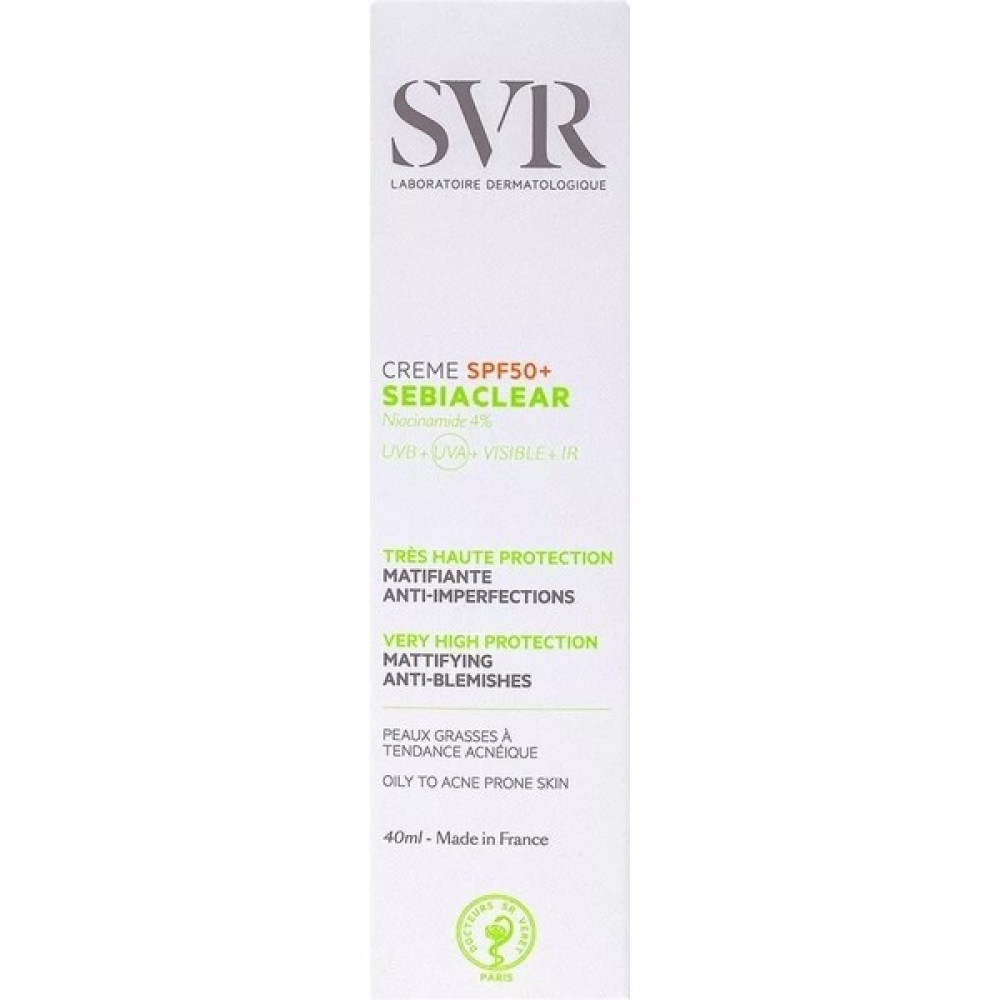 Svr Sebiaclear SPF50 Güneş Kremi 40ML Güneş Kremleri ve Losyonları Fiyatı