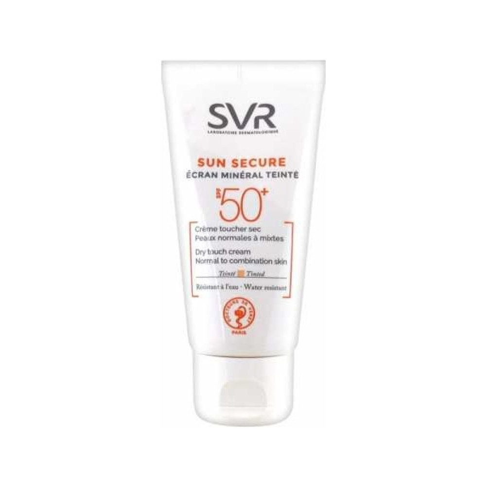 SVR Sunsecure Ecran Mineral Renkli Spf50+ Güneş Kremi 50 ml Kuru Güneş Kremleri ve Losyonları Fiyatı