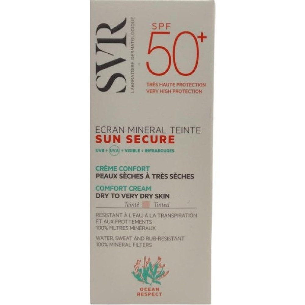 SVR Sunsecure Ecran Mineral Renkli SPF50+ Güneş Kremi (Kuru ve Çok Kuru Ciltler) 50ML Güneş Kremleri ve Losyonları Fiyatı