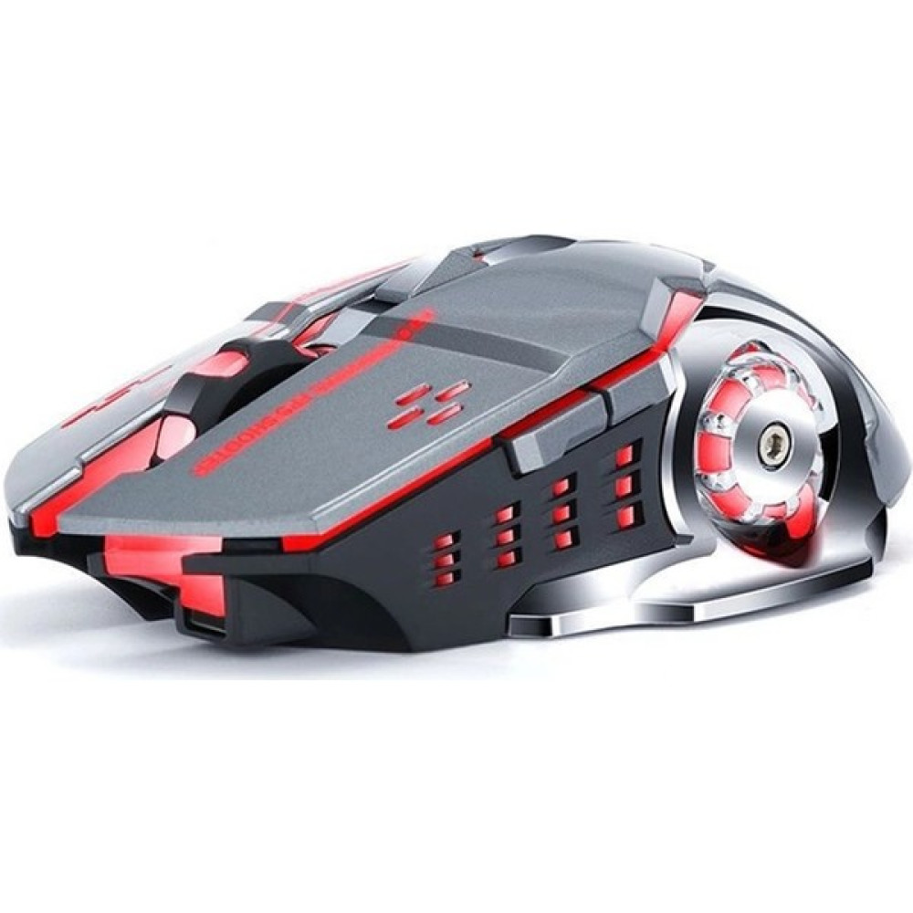 Sw FutureThunder Wolf Q13 Kablosuz Şarjlı Işıklı Oyuncu Faresi (Yurt Dışından) - Siyah - Kırmızı Klavye - Mouse Fiyatı