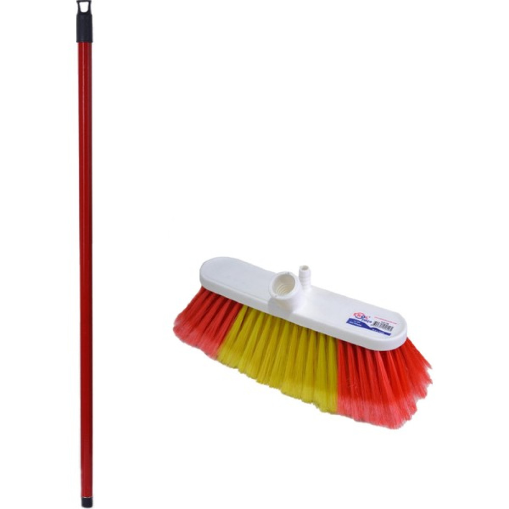 Swab Büyük Boy Oto Yıkama Fırçası Seti (Kırmızı Metal Sap + 20 cm Oto Yıkama Fırçası) Oto Yıkama Ürünleri Fiyatı
