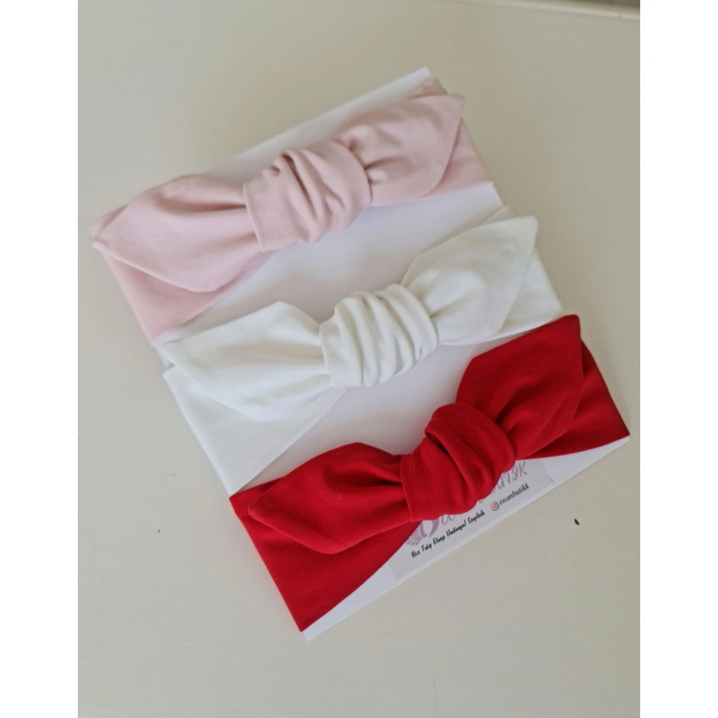 Swan Butik Kız Çocuk Bebek Bandana Toka Seti 3'lü Kırmızı Beyaz Pudra Pembe Diğer Fiyatı
