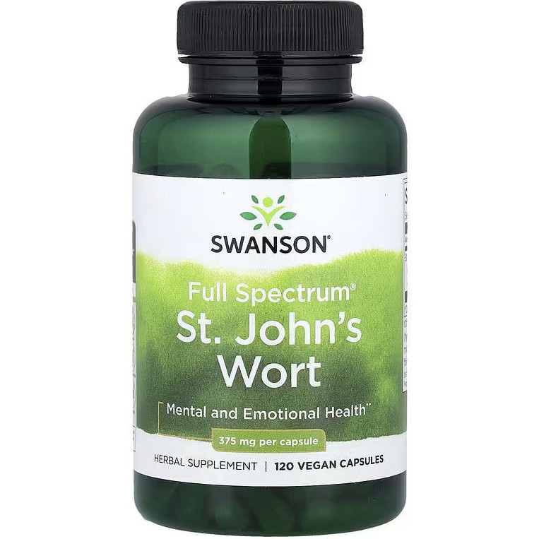 Swanson Full Spectrum St. John's Wort Mental And Emotional Health 375 Mg 120 Vegan Caps Diğer Fiyatı
