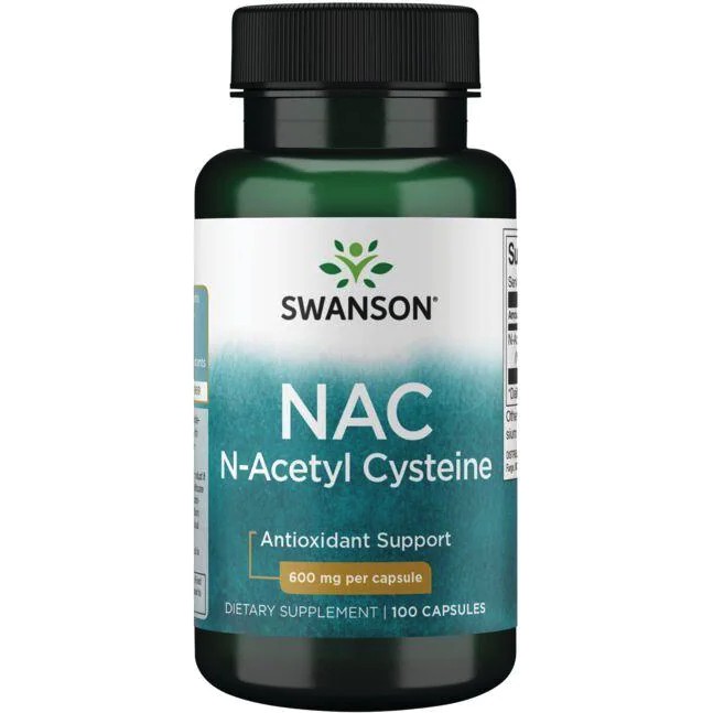 Swanson Premium- Nac N-Acetyl Cysteine 600MG 100 Capsul Diğer Fiyatı