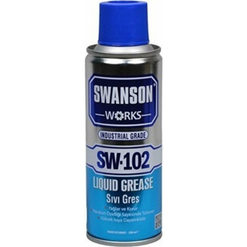 Swanson Works Sıvı Gres Yağı Rulman Dişli Yağlama Zincir Yağlayıcı Sprey 400 ml Bakım Spreyleri Fiyatı