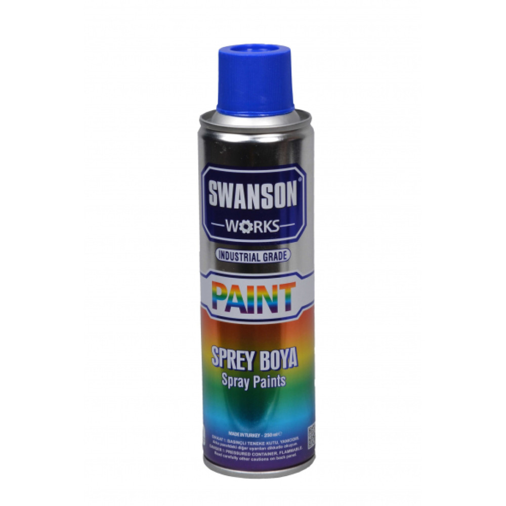Swanson Works Sprey Boya Mavi 250 Ml Boyalar Fiyatı