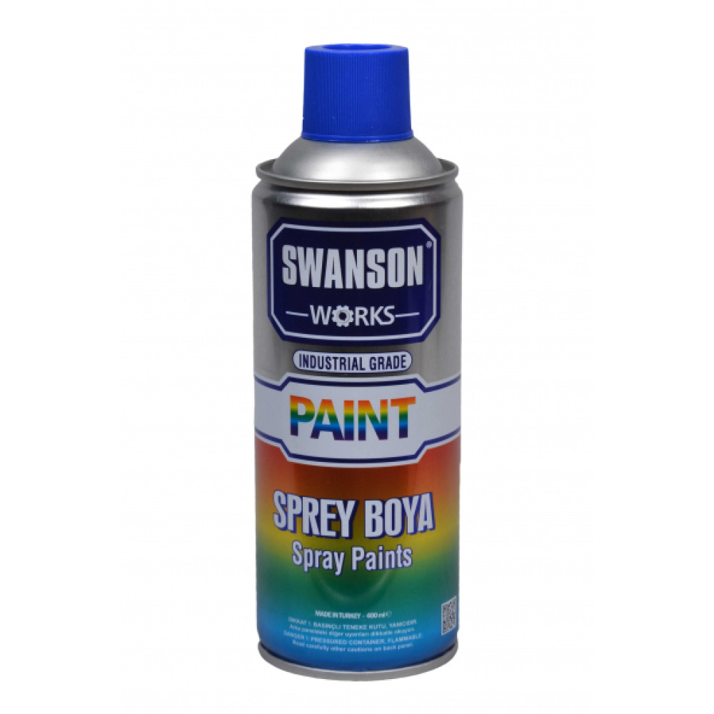 Swanson Works Sprey Boya Mavi 400 Ml Boyalar Fiyatı