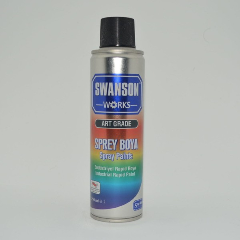 Swanson Works Sprey Boya Siyah 250 ml Boya Malzemeleri Fiyatı