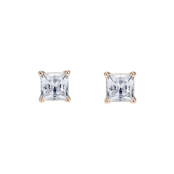 Swarovski 5509935 Attract Sq Czwh Ros Swarovski Küpe