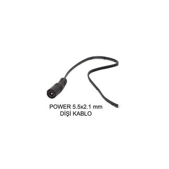 Swat 5.5x2.1 mm Dişi Power Voltaj Kablosu