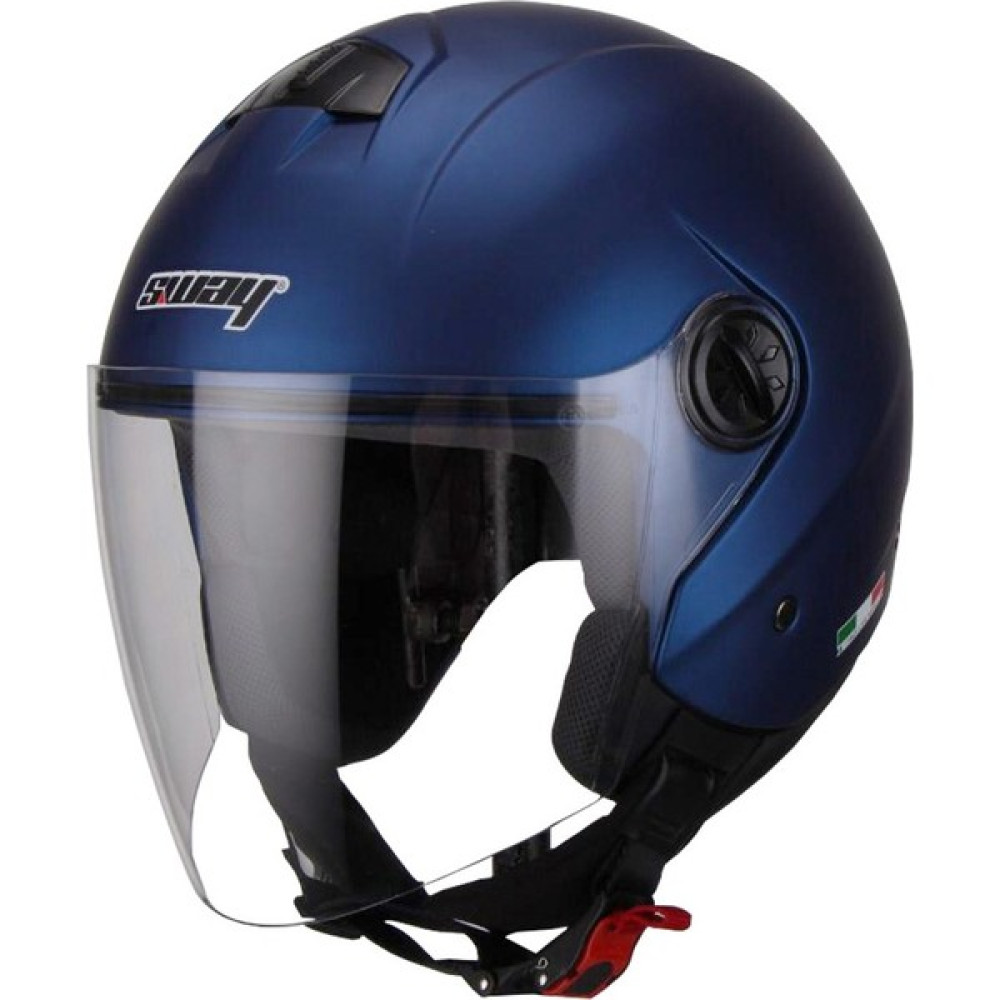 Sway 715 Metalic Blue Açık Motosiklet Kaskı - Mavi - M Motorsiklet Kaskları Fiyatı