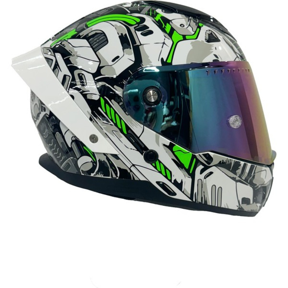 Sway Sw 850 White Green Motosiklet Kaskı - L Oto Boyaları Fiyatı