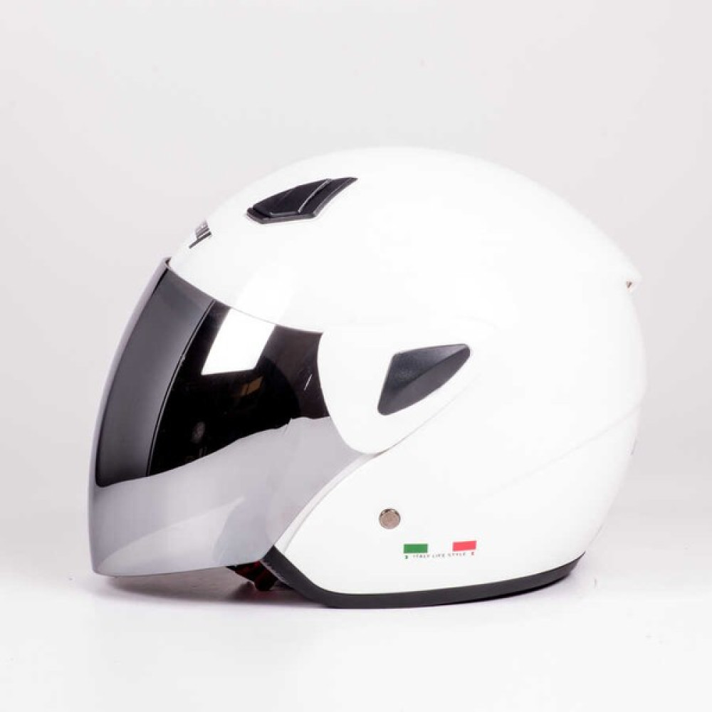 Sway SW700 Beyaz Yarım Kask - XL Motorsiklet Kaskları Fiyatı