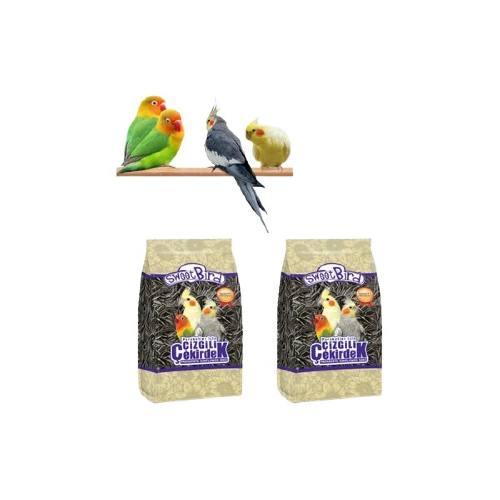 Sweet Bird Cennet - Sultan Papağanı Çekirdeği Çizgili 500 gr x 2 Pk Evcil Hayvan Ürünleri Fiyatı