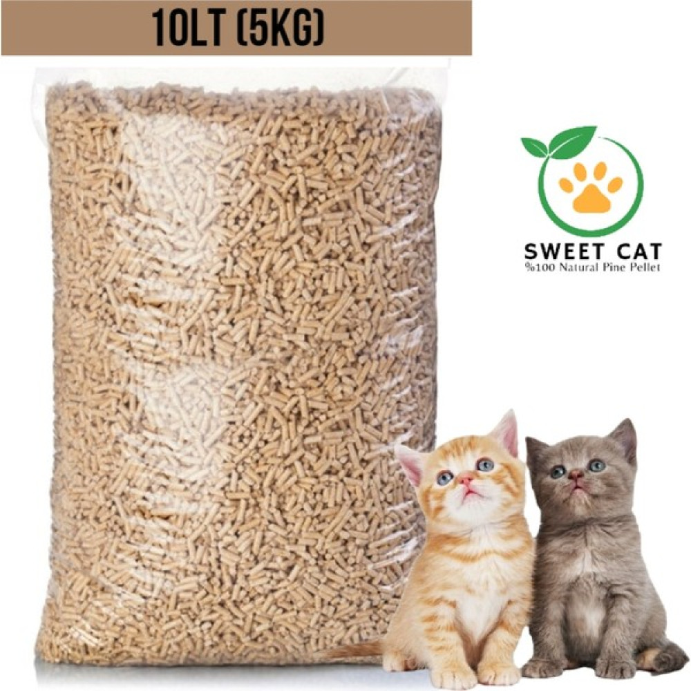 Sweet Cat Kedi Kumu %100 Doğal Çam Pelet 10LT (5kg) Evcil Hayvan Ürünleri Fiyatı