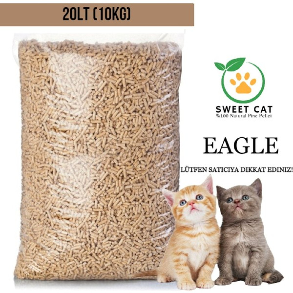 Sweet Cat Kedi Kumu %100 Doğal Çam Pelet 20LT (10KG) Evcil Hayvan Ürünleri Fiyatı