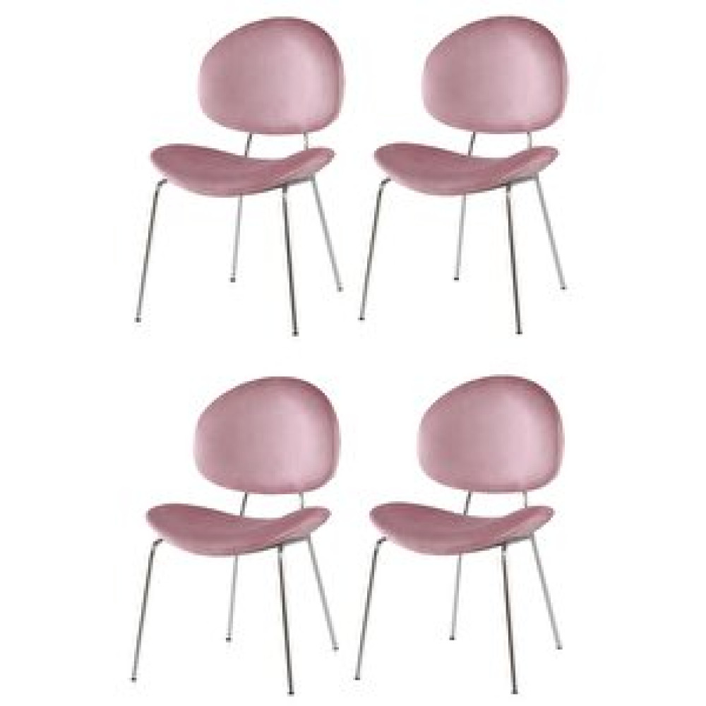 Sweet Home Masa Sandalye 4 Adet Teo Sandalye Metal Krom Sandalye Mutfak Salon Yemek Odası Sandalyesi Standart Sandalye Fiyatı