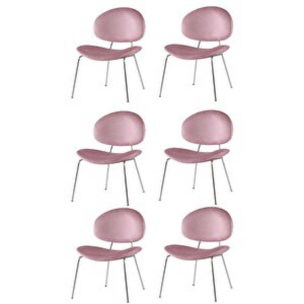 Sweet Home Masa Sandalye 6 Adet Teo Sandalye Metal Krom Sandalye Mutfak Salon Yemek Odası Sandalyesi Standart Sandalye Fiyatı