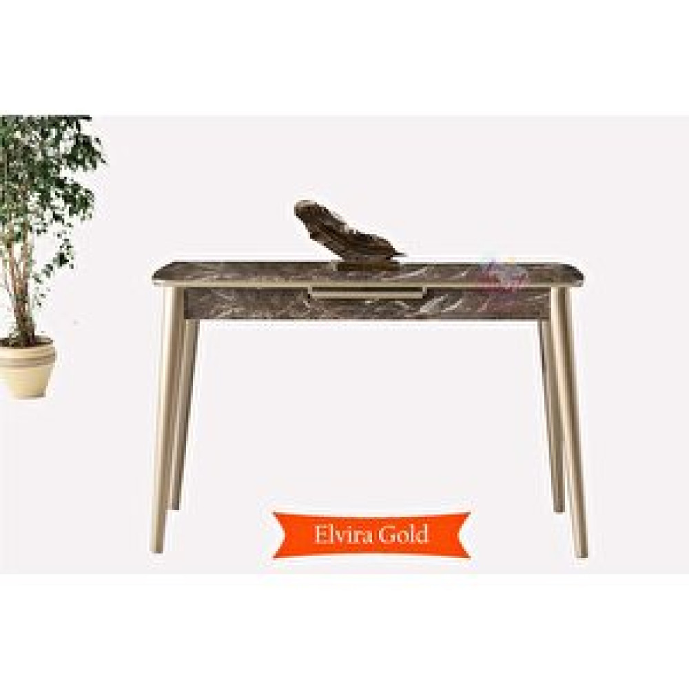 Sweet Home Masa Sandalye Milano Açılır Mdf Elvira Gold Masa 70x120 Cm Masa - Sandalye Seti / Takımı Fiyatı