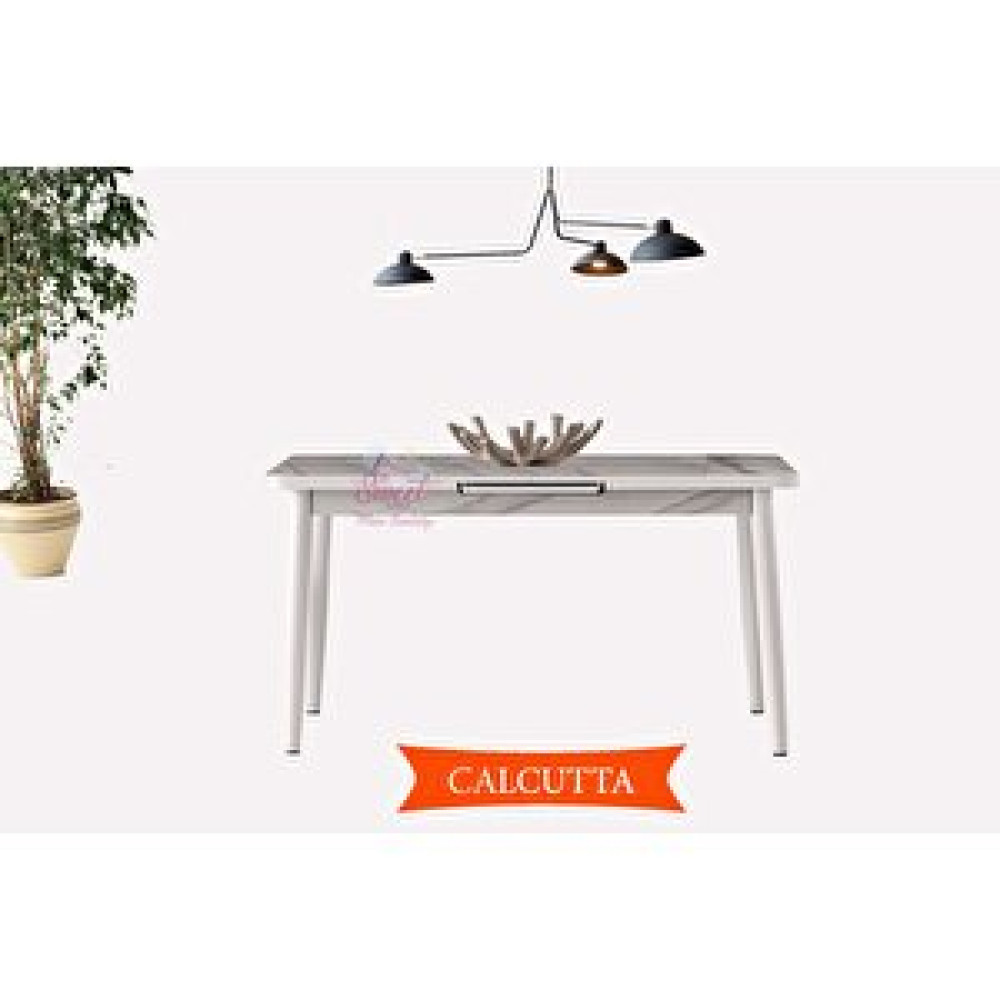 Sweet Home Masa Sandalye Silva Açılır Calcutta Masa ( Metal Konik Ayak ) 70x120 Cm Masa - Sandalye Seti / Takımı Fiyatı