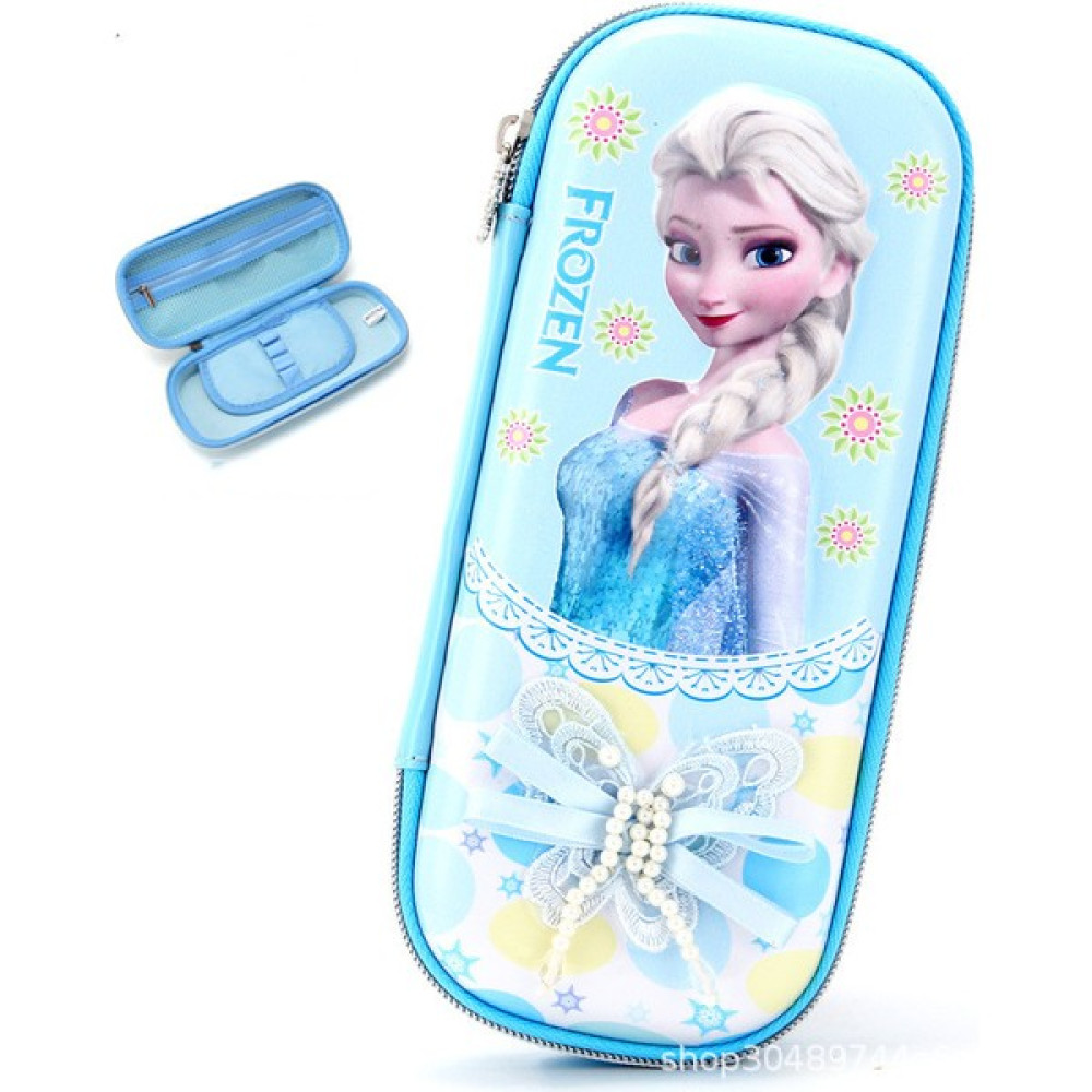 Sweet Ruı Disney Frozen Ilköğretim Okulu Elsa Princess Kırtasiye Kalem Kutusu (Yurt Dışından) - Mavi Kalemlik (Kalem Kutusu) Fiyatı