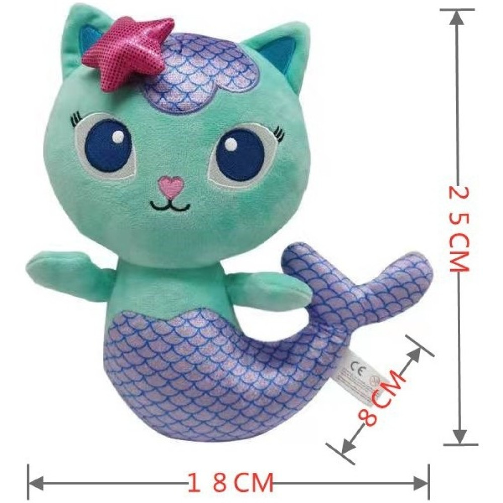 Sweet Ruı Yeni Gabby's Dollhouse Peluş Oyuncak Sevimli Kedi Bebek (Yurt Dışından) - Mor Peluş Oyuncaklar Fiyatı