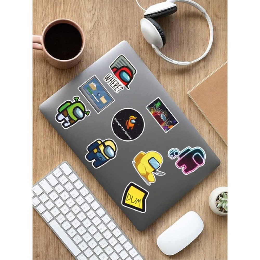 Sweet Twins Among Us Temalı Laptop Notebook Tablet Sticker Set 2 Sticker Fiyatı