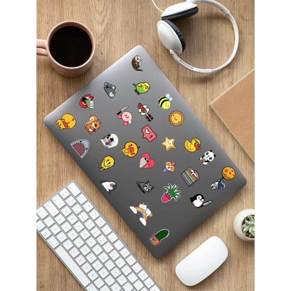 Sweet Twins - Mini Temalı Laptop Notebook Tablet Sticker Seti Sticker Fiyatı