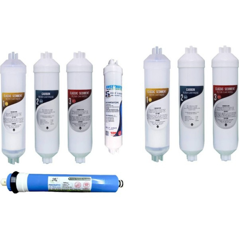 Sweet Water Su Arıtma Filtre 5'li + 3'lü + 6 Adet Deresek + 1 Tee Bahçe Makinesi Aksesuar & Yedek Parça Fiyatı