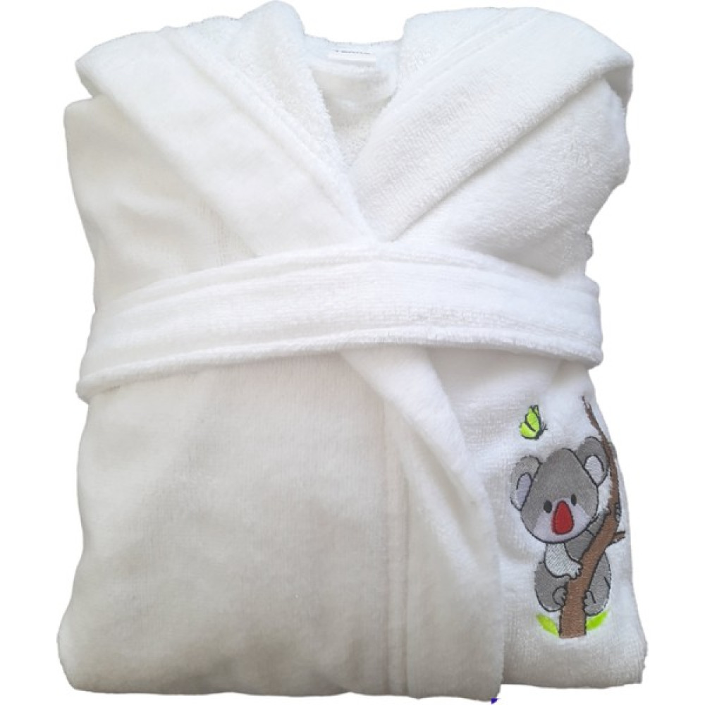 Sweet's Collection %100 Pamuk Unisex Genç Çocuk Bornoz - 9 - 10 Yaş - Beyaz Bornoz Fiyatı