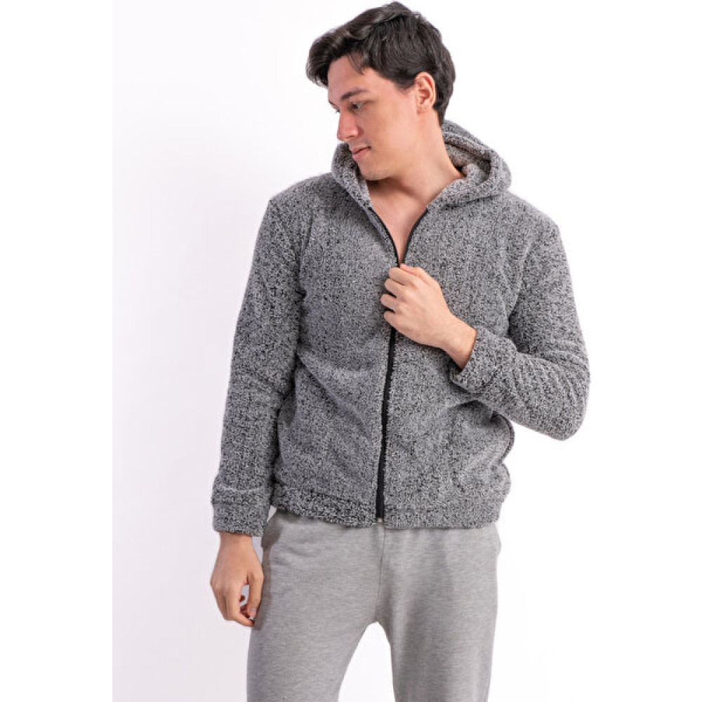 Sweet's Collection Kapüşonlu Welsoft Gri Kırçıllı Ceket Bayan Ceket Fiyatı